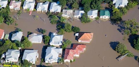 The QBCC wades into help after recent floods